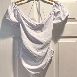 Free People Intimately Bella Bodysuit - White - Medium